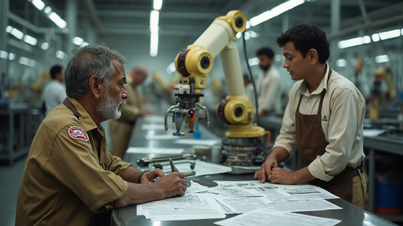 Robots, Offshoring, and Dirty Economics