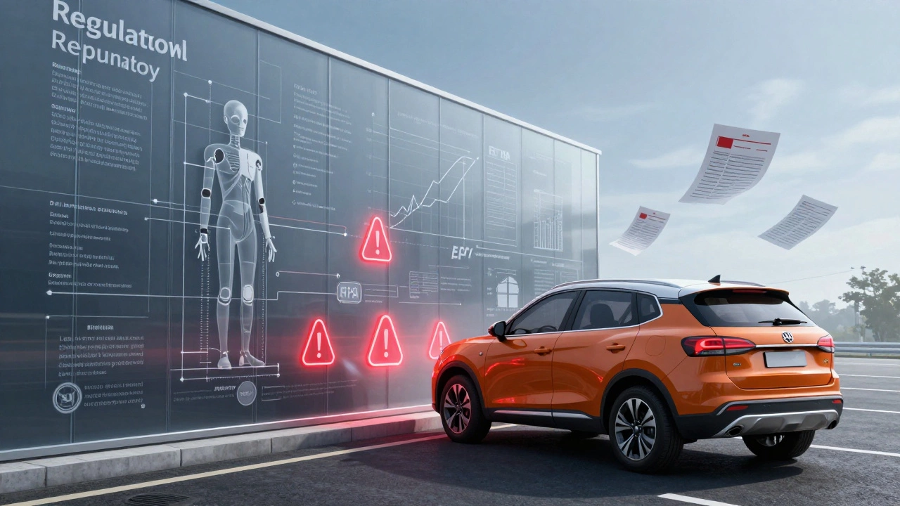 Indian SUV blocked by a wall of US safety and emission regulations