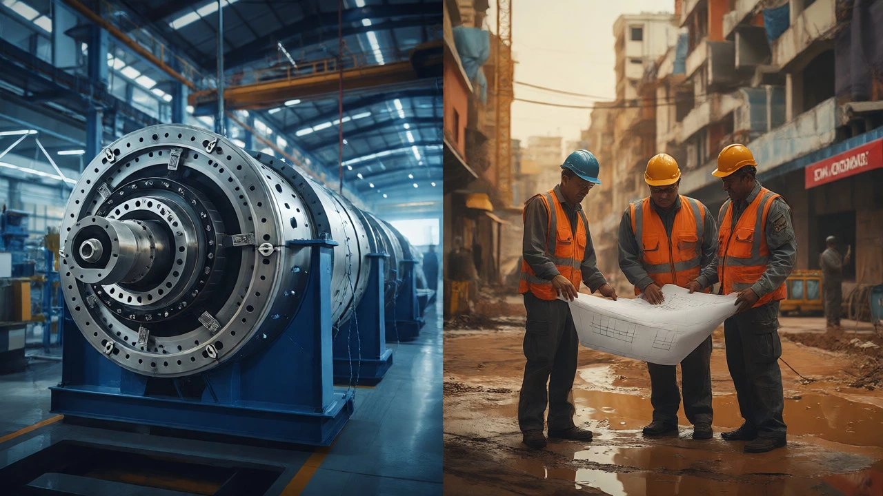 Collaboration between international tech and Indian site teams